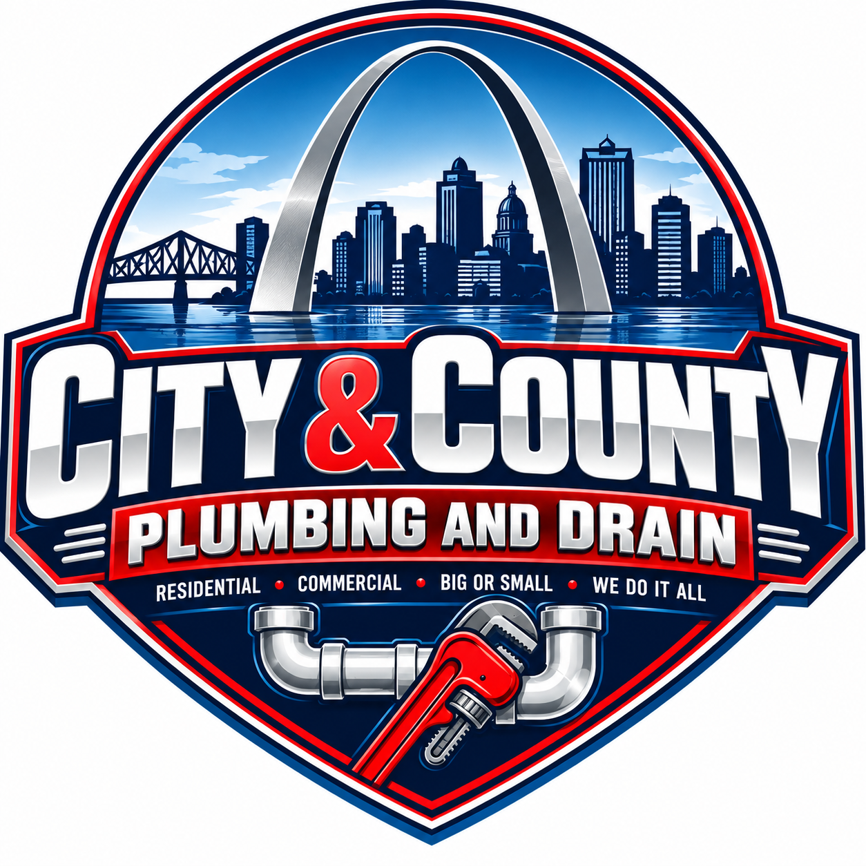 City & County Plumbing badge