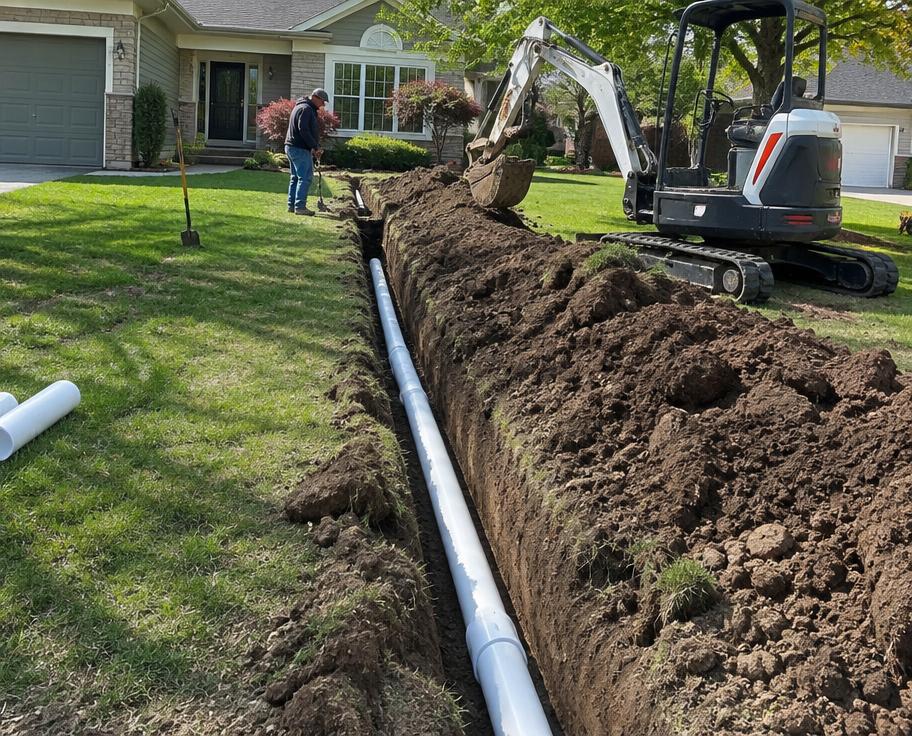 Sewer Line Replacement in St. Louis
